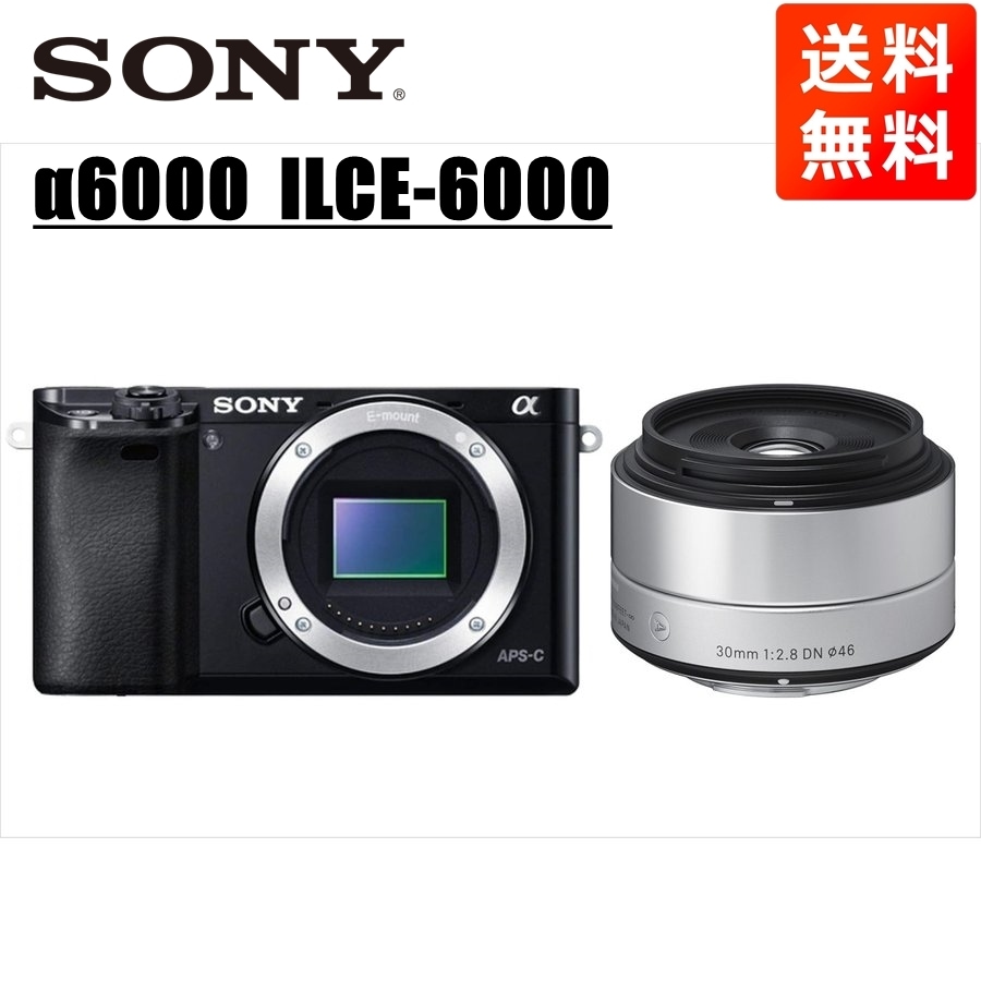 ソニー SONY α6400 シルバーボディ E 30mm 3.5 単焦点 レンズセット ...