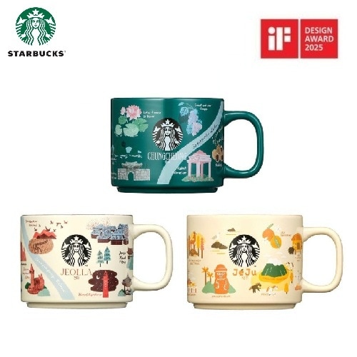 2025 リージョナル コレクション 限定版 - SS こんにちは 忠清/全羅/済州 マグ 355ml