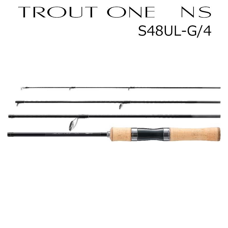 シマノ 24トラウトワンNS S48UL-G/4 24 トラウトワン NS S48UL-G/4 261052シマノ