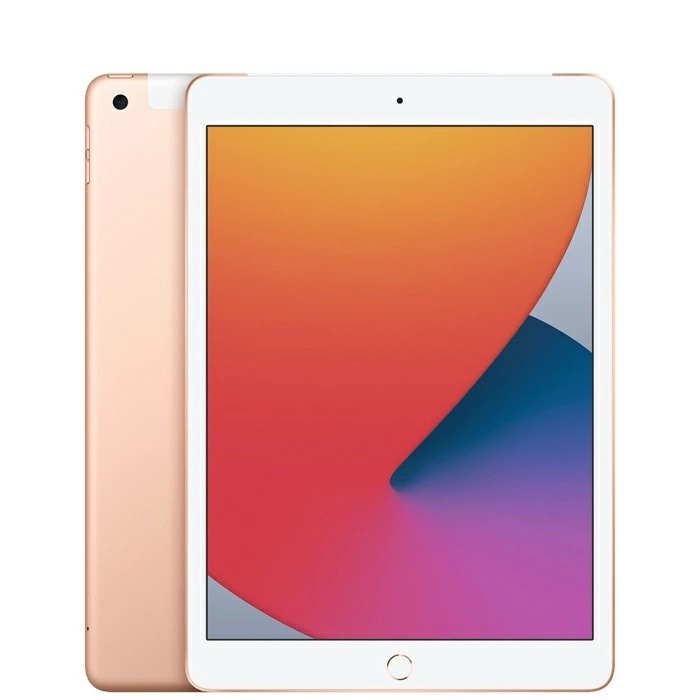 新古品 iPad（第8世代） Wi-Fi+Cellular 本体 SIMフリー 128GB 10.2インチ iPad2020 スタイラスペン特典 8-128gd-s84d6