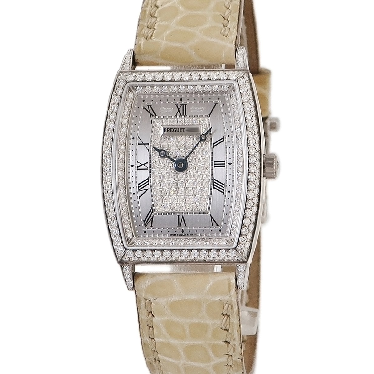 ヘリテージ トノーカンブレ 8671BB/61/964 DD00 自動巻き レディース K18WG無垢 純正ダイヤ ローマン トノウ 3年保証