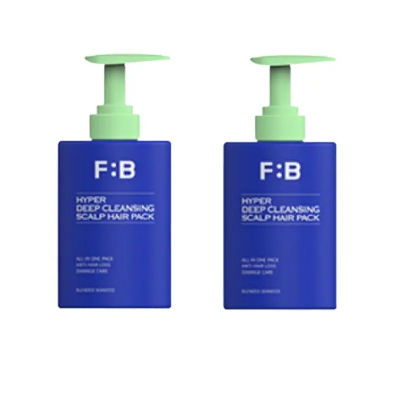 [25SS/New](beauty Youtuber ホボックス共同開発) ハイパー ディープクレンジング ヘアパック 480ml+480ml #脱毛症状緩和 #1秒コンディショニング