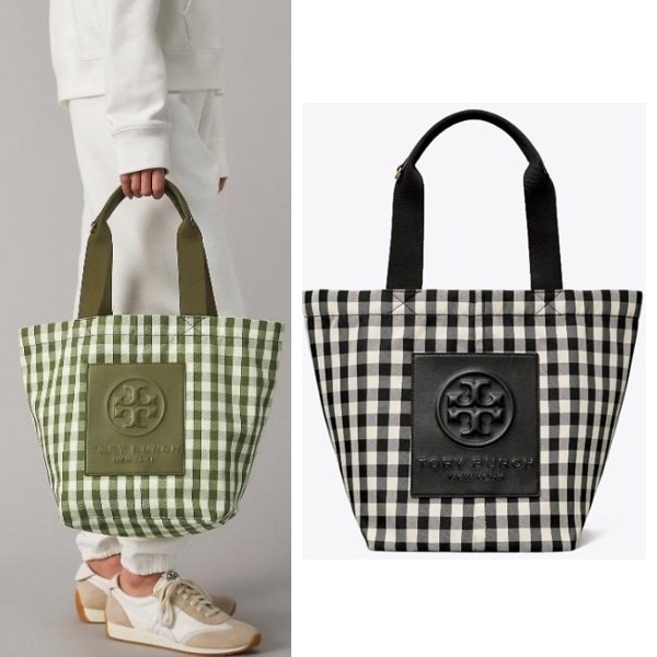 Piper Gingham Small Square Tote Bag 84771