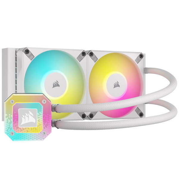 CW-9060072-WW ホワイト H100i ELT CAP XT WHT [水冷一体型CPUクーラー (120mmファン2)]