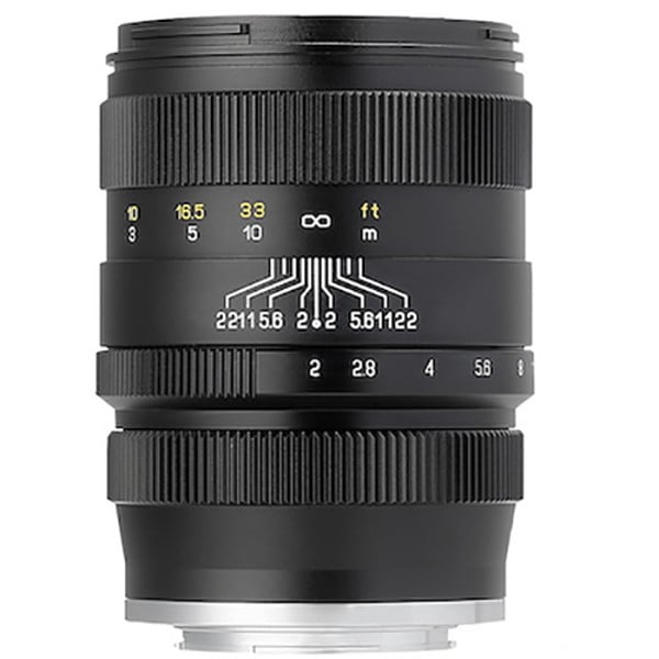 中一光学 CREATOR 2/85mm (X) BK ブラック [カメラ用交換レンズ (富士フイルムXマウント)]