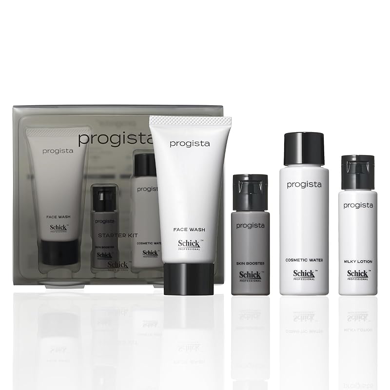 Schick(シック) progista プロジスタ スターターキット　お試しセット　洗顔　美容液　化粧水　乳液　ギフト　プレゼント　父の日