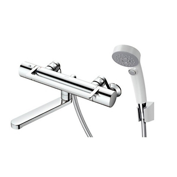 TBV03415J1 GGシリーズ [壁付サーモスタット混合水栓 (コンフォートウエーブクリック調圧弁スパウト170mm)] 21,773円