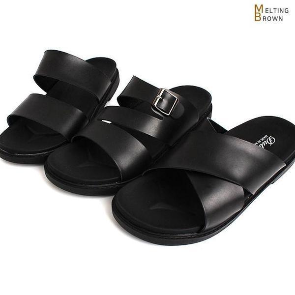 メンズ ビッグサイズ スリッパ 本革スリッパ 3種 3S1