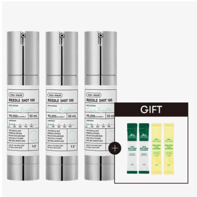 [1+1+1] リードルショット100 [50ml x 3ea] 毛穴 スキンケア 美容液 導入液 CICA 韓国コスメ
