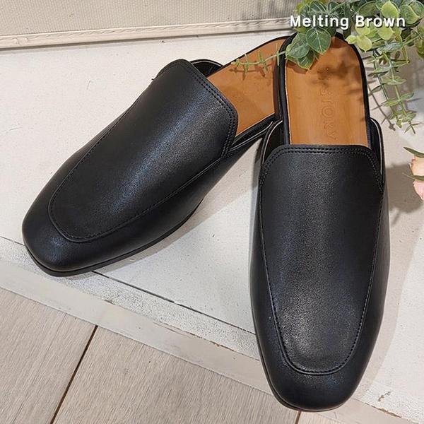 男性用オフィススリッパ スーツ ブロファー SS06