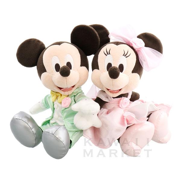 ミッキー　ミニー　ブライダル　カップル　ぬいぐるみ　インテリア　子供　大人　男の子　女の子　人形　ランド　限定　お土産　プレゼント　TDL TDS