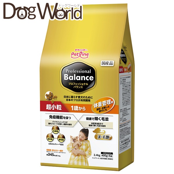 �v���t�F�b�V���i���E�o�����X ������ 1�΂��� �̏d�Ǘ��p 2.4kg(400gx6)