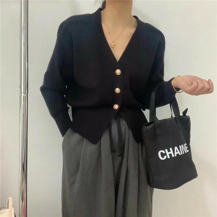 レディース トップス カーディガン ニット 秋 長袖 ブラック ベージュ ブラウン ライトニット Vネック カジュアル ファッション 通勤 普段着