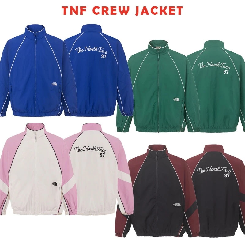 韓国正規品保証 関税負担なし NJ3BR10J TNF CREW JACKET デイリー 基本 着装 男子 女子 人気 韓国 ファッション 男女共用 アウトドア