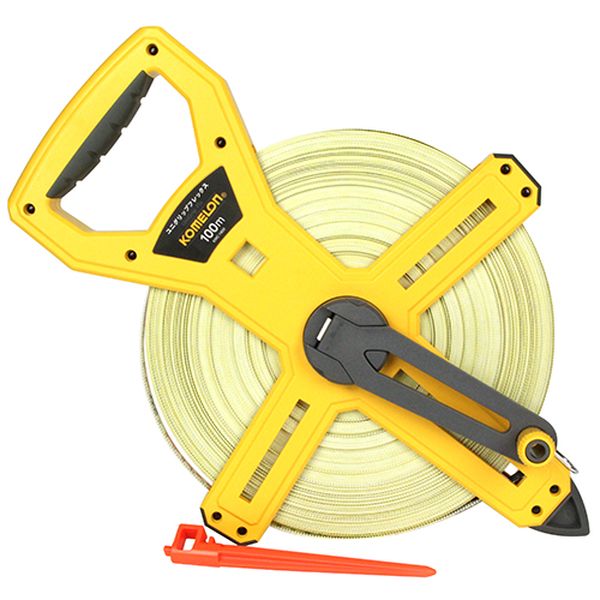 コメロン KMC-1800 巻尺 ファイバーグラステープ13 100m（長さ100m×幅13mm） KMC1800100M