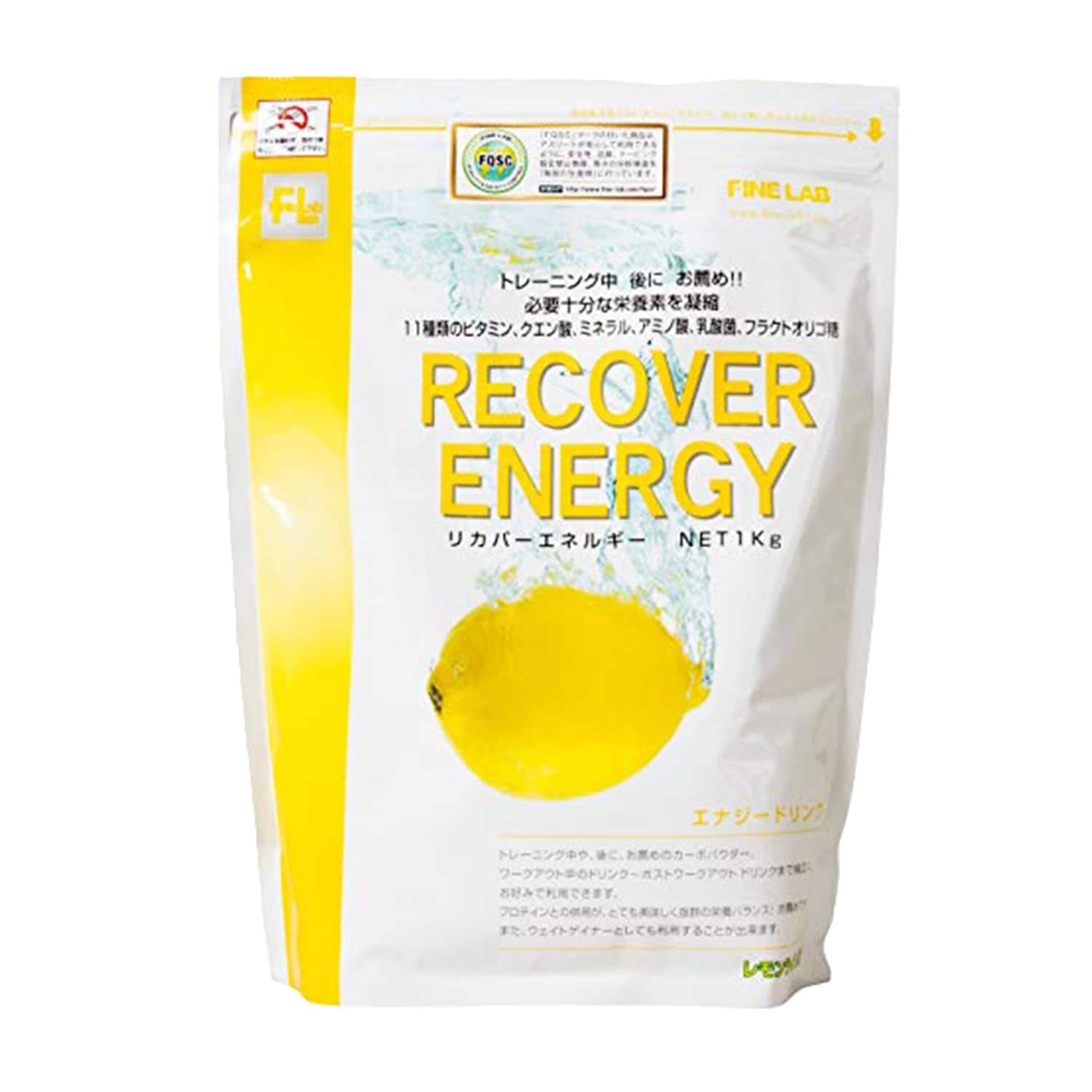 ファイン・ラボ [ファインラボ] リカバーエネルギー レモン味 1kg