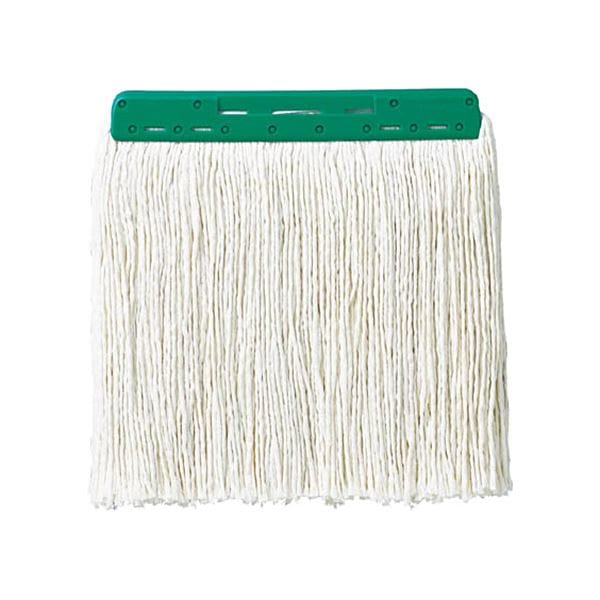 （まとめ）TRUSCO モップ 緑色K-E8-260-G 1個(×10セット)