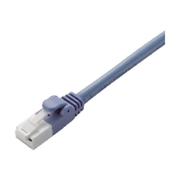 (まとめ) エレコム 爪折れ防止 CAT5E対応LANケーブル ブルー 1.0m LD-CTT/BU10 1本 (×30セット)