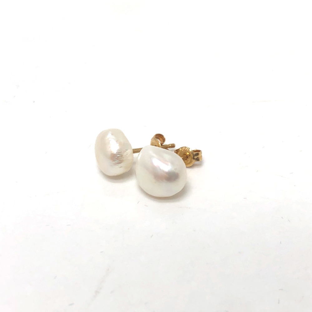 jewelry ジュエリー ピアス K18 バロックパール アクセサリー K18 ゴールド