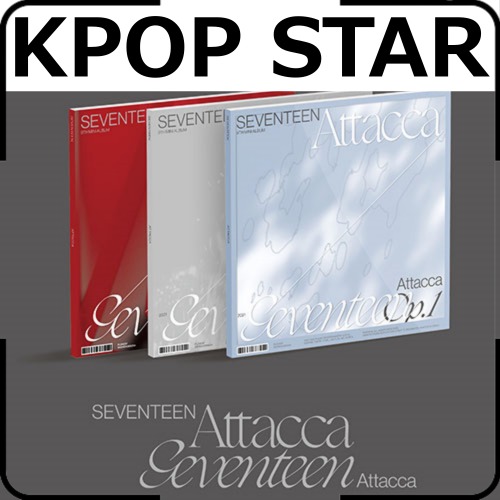 公式正規品3点セット SEVENTEEN Seventeen ミニ9集 Attacca 正規品 韓国 6,955円