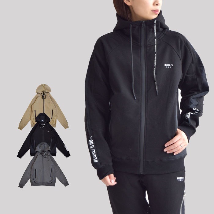 LUXE/R ラグジュ ゴルフ アウター パーカーフリース ジップアップパーカー 長袖 メンズ レディース ユニセックス 春 秋 冬 M L XL 45770
