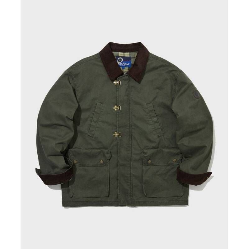 ペンフィールド PENFIELD シグネチャー ペインテッド コットン ワークコート オリーブ FS1WJ33U 479798