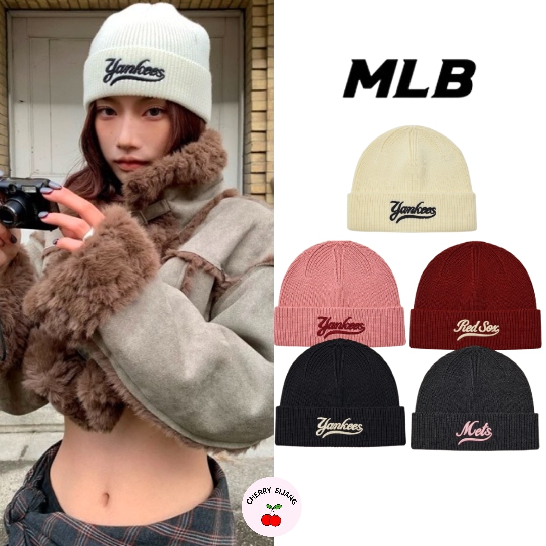 日本未入荷　大人気 ユニセックス ロゴニット帽 4色
