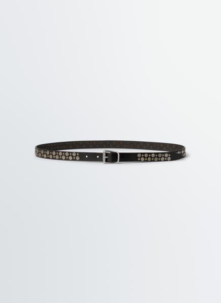 LEMAIRE Men Leather Belts BE0006LL0055 BR449 DARK BROWN
