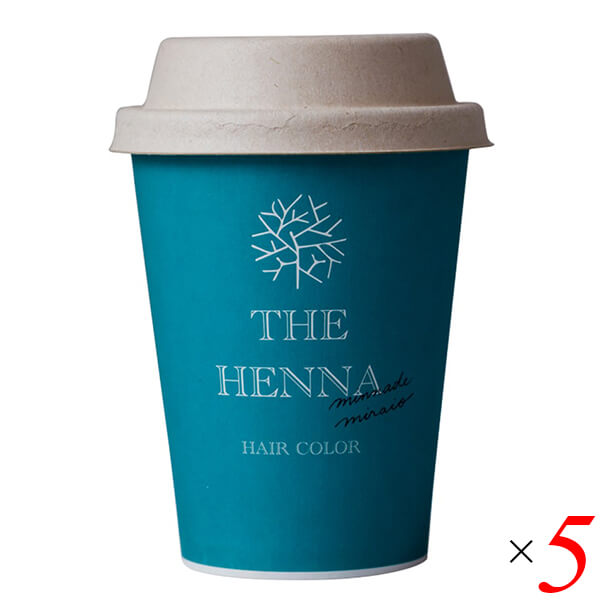 みんなでみらいを ヘナカラーセットオレンジ30g2 5個セット