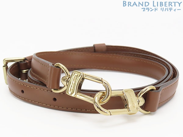 未使用ルイヴィトン調整可能ショルダーストラップモンソー用ブラウンレザー