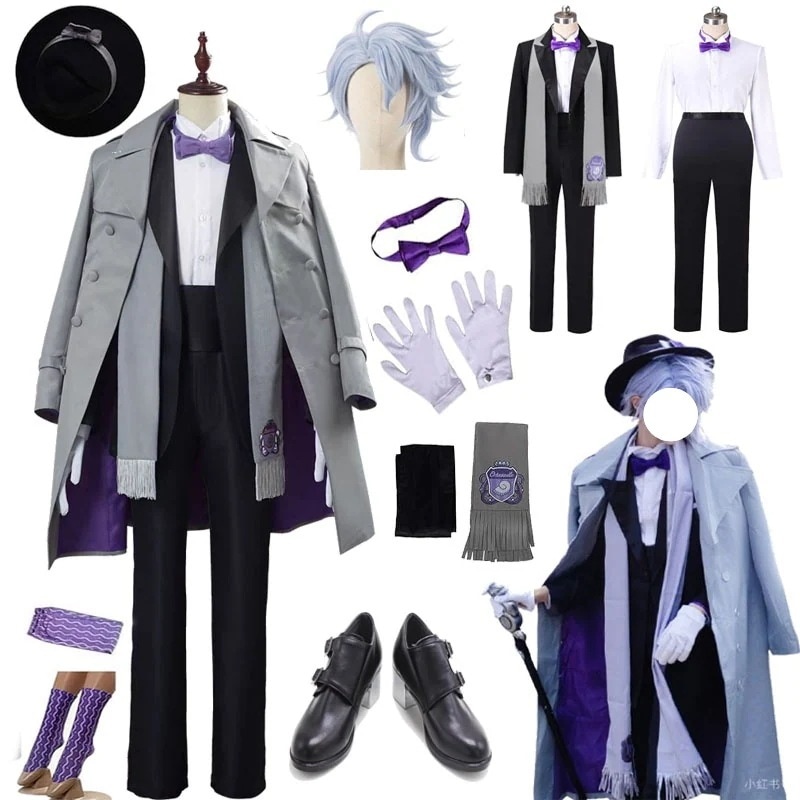 ツイステッドワンダーランド コスプレ 衣装 オクタヴィネル寮 コスプレ アズール・アーシェングロット 「ウイッグ&靴」追加可能