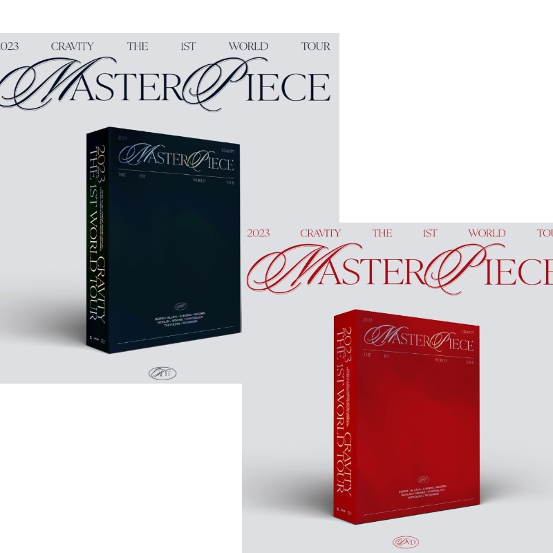 CRAVITY - 2023 CRAVITY THE 1ST WORLD TOUR [MASTERPIECE] DVD / KiT VIDEO