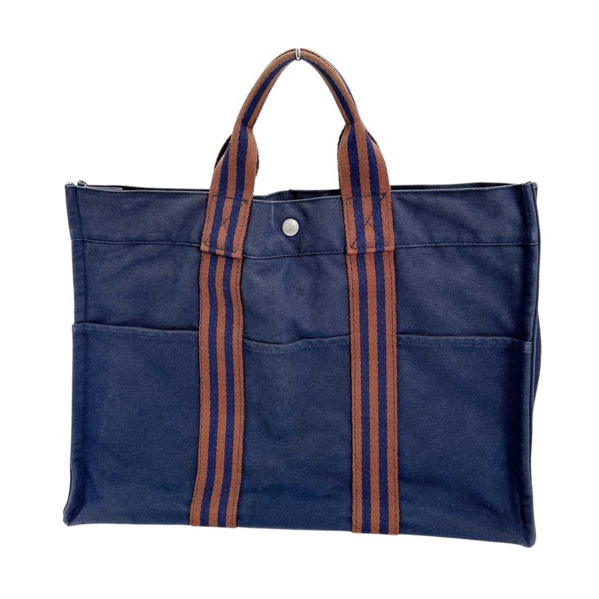 フールトゥMM ビジネスバッグ ハンドバッグ ネイビー