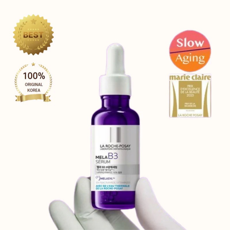 La Roche-Posay（ラ ロッシュ ポゼ）メラB3 セラム 30mlナイアシンアミド配合のお肌のシミを見えにくくカバーします美容液／敏感肌OK