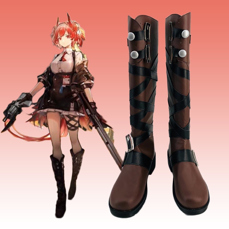 アークナイツ フィアメッタ コス 靴 コスプレ靴 コミック展示 2d
