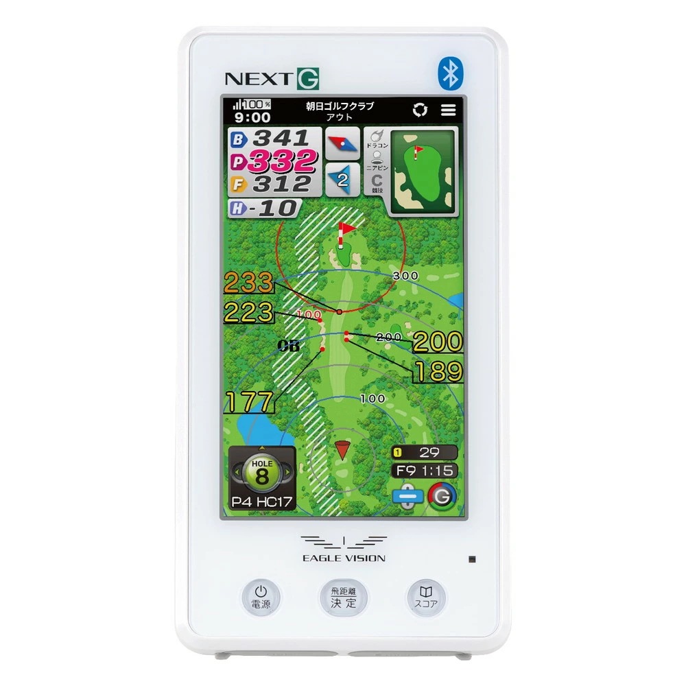 朝日ゴルフ EAGLE VISION NEXT G EV-438 ゴルフナビ 素早く簡単 ハンディ型
