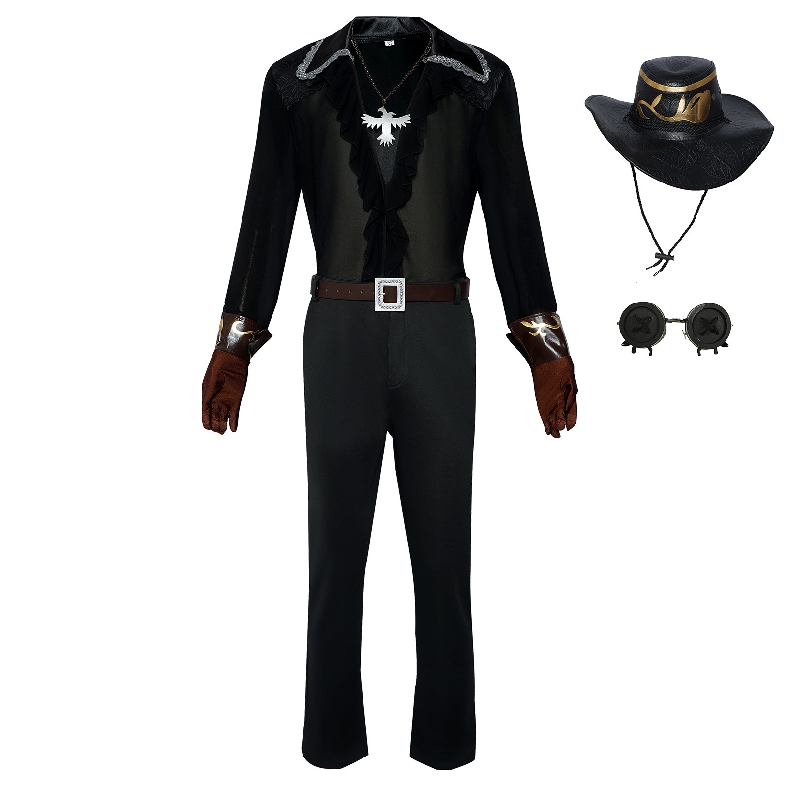 第五人格cos服ハロウィーン黒チューリップ探査員セットコスプレ衣装