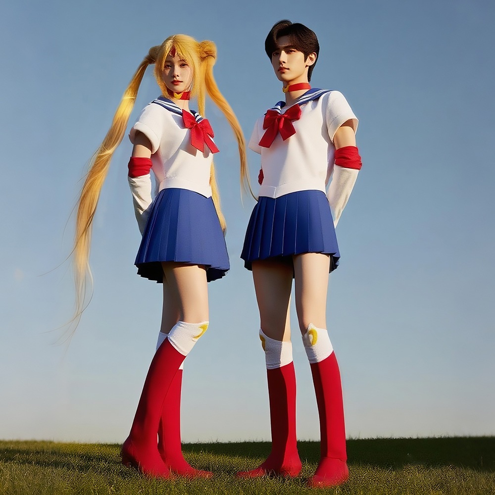 2025男子女子美少女戦士セーラームーンコスプレ服二次元アニメコスプレセーラー