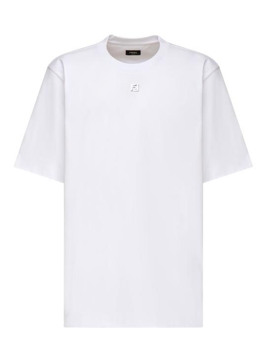 FENDI Men T-Shirts FY0936 ARYYF0QA0 White