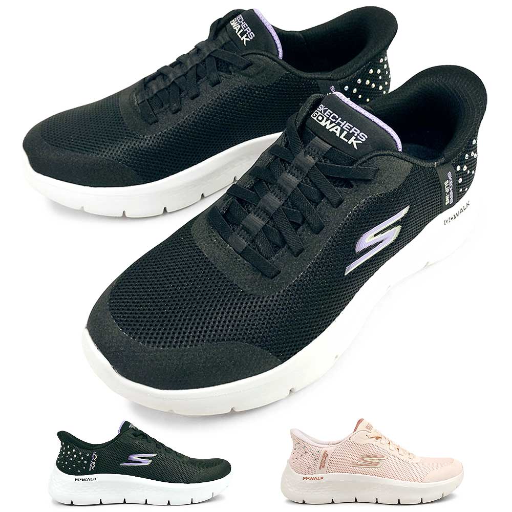 スリップインズ 125502 ゴーウォーク フレックス クリスタ スリッポン レディース スニーカー