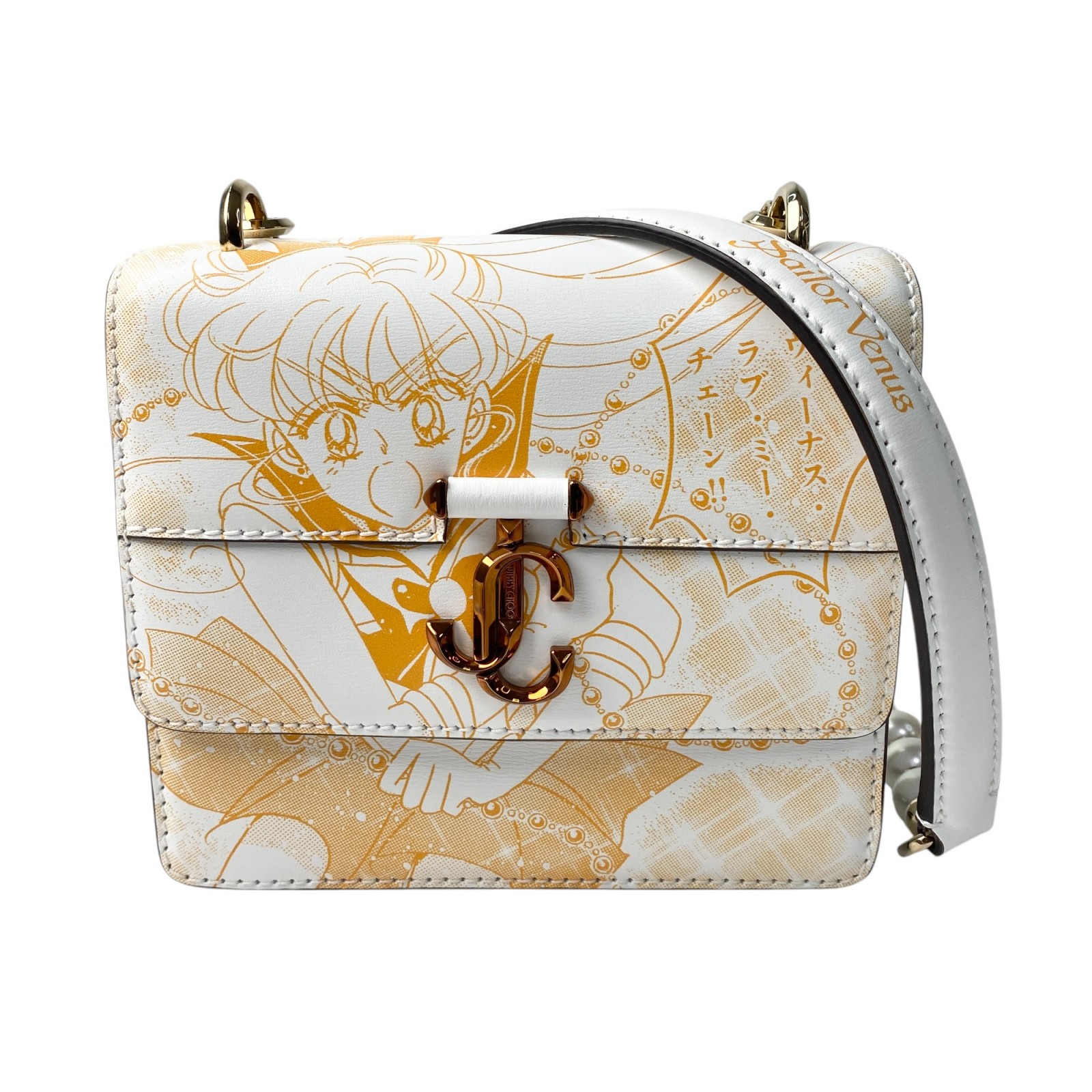 新品 ジミーチュウ JIMMY CHOO レディース セーラームーンコラボ ヴィーナス ショルダーバッグ 斜めがけ クロスボディ