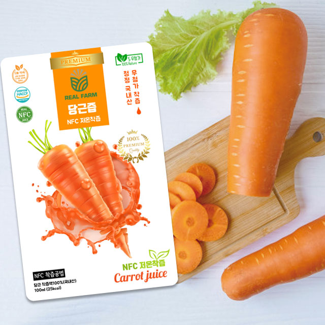 低温着汁 にんじんジュース 生と着汁 100% 無添加 にんじん汁 100ml 30包 50包