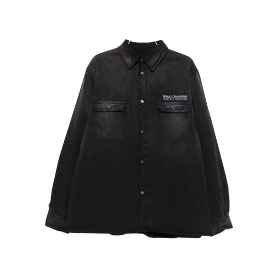WILLY CHAVARRIA Men Shirts WCSHT0026 001 BLACK