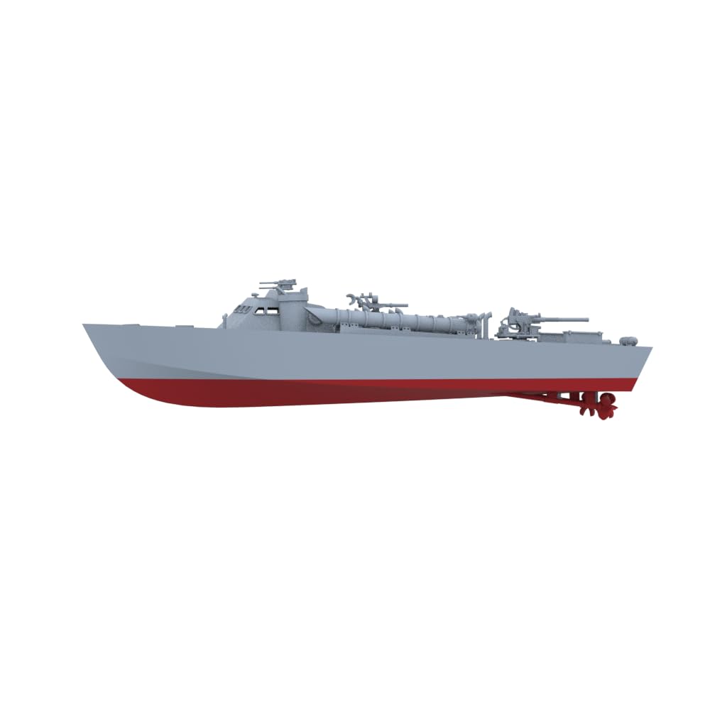 SSC72759S-A 1/72 ミリタリーモデル イギリス PT-71級（ヒギンズ78フィート）魚雷艇 MTB422 フルボトムセクショナルハル
