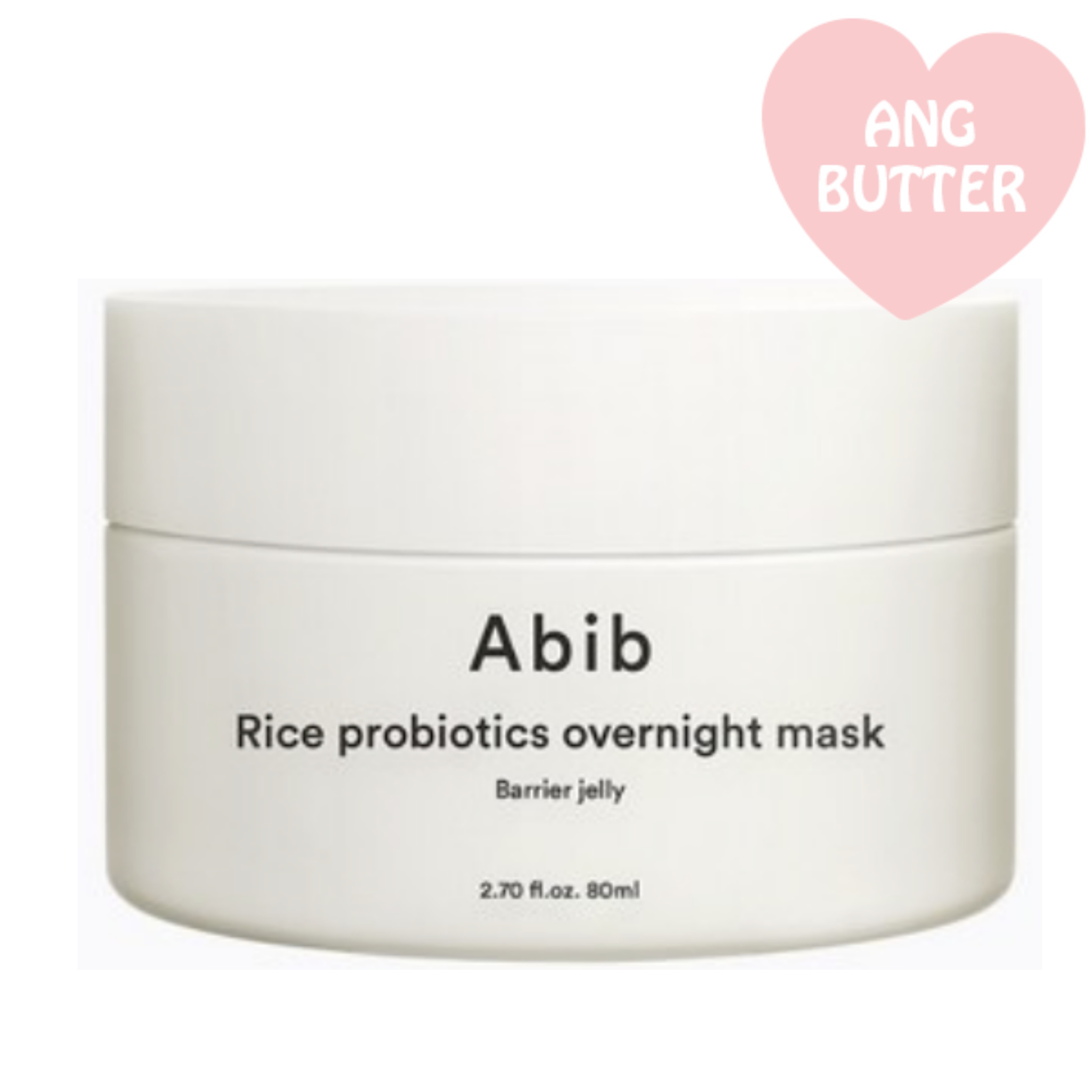 ライス プロバイオティクス オーバーナイト 塗る マスクパック バリア ゼリー 80ml (睡眠パック)