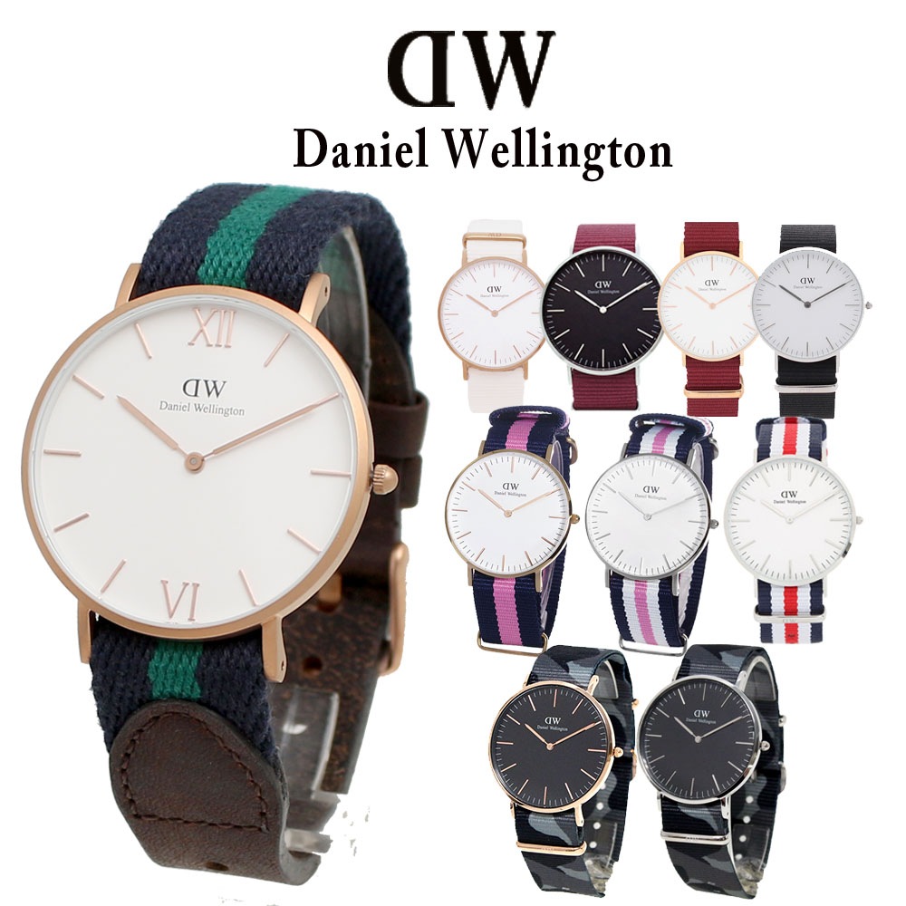 【本日限定】DW 大人気 腕時計 メンズ レディース ナイロン カラフル ベルト