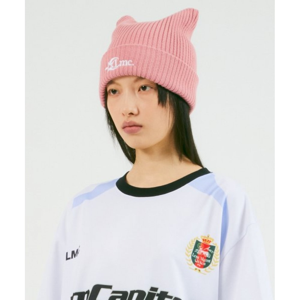 LMC (LMC) スクエアビーニーピンク