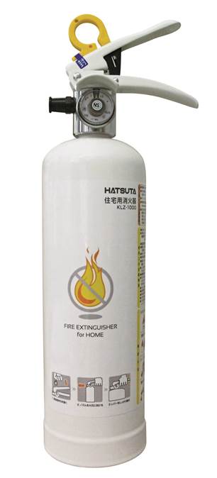 初田製作所 KLZ-1000 住宅用強化液消火器(1L) KLZ1000HATSUTA