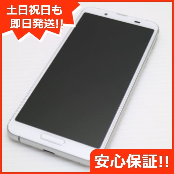 新品同様 SH-02M シルバーホワイト スマホ 87