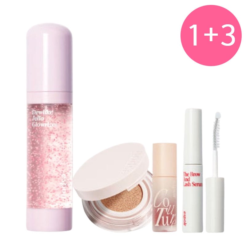 [1+3] ファジャルモク タングル 水分ベース デュライク ゼログロー ライザー 40ml+色調 ミニ3種 SET